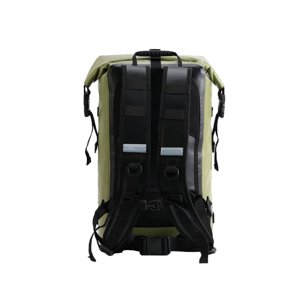 Nord Bifrost waterproof expedition pack, a rugged outdoor backpack designed for hiking, travel and adventure, with a durable waterproof construction and practical roll-top design.