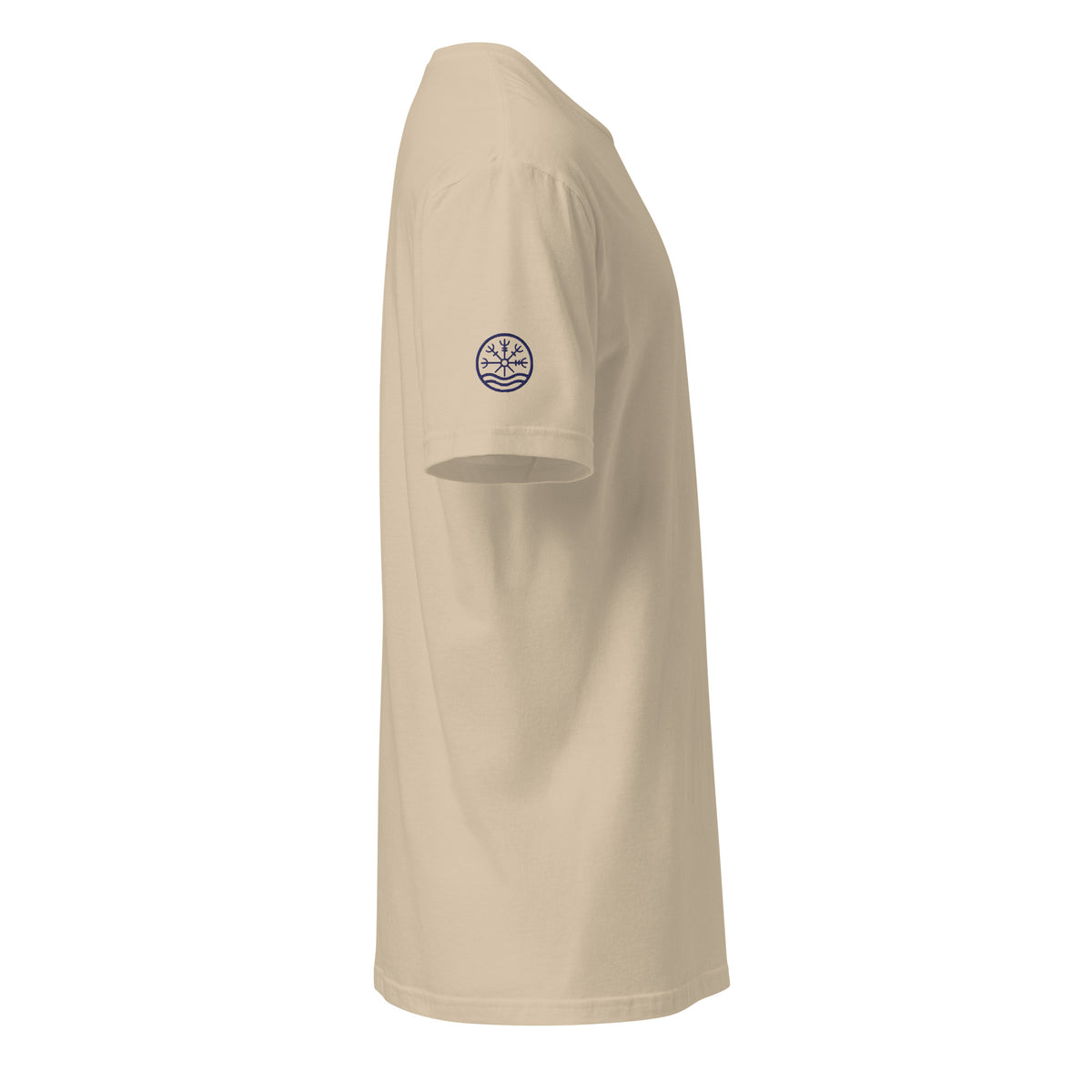Nord Dokkalfar sand adventure T-shirt with embroidered logo – side view
