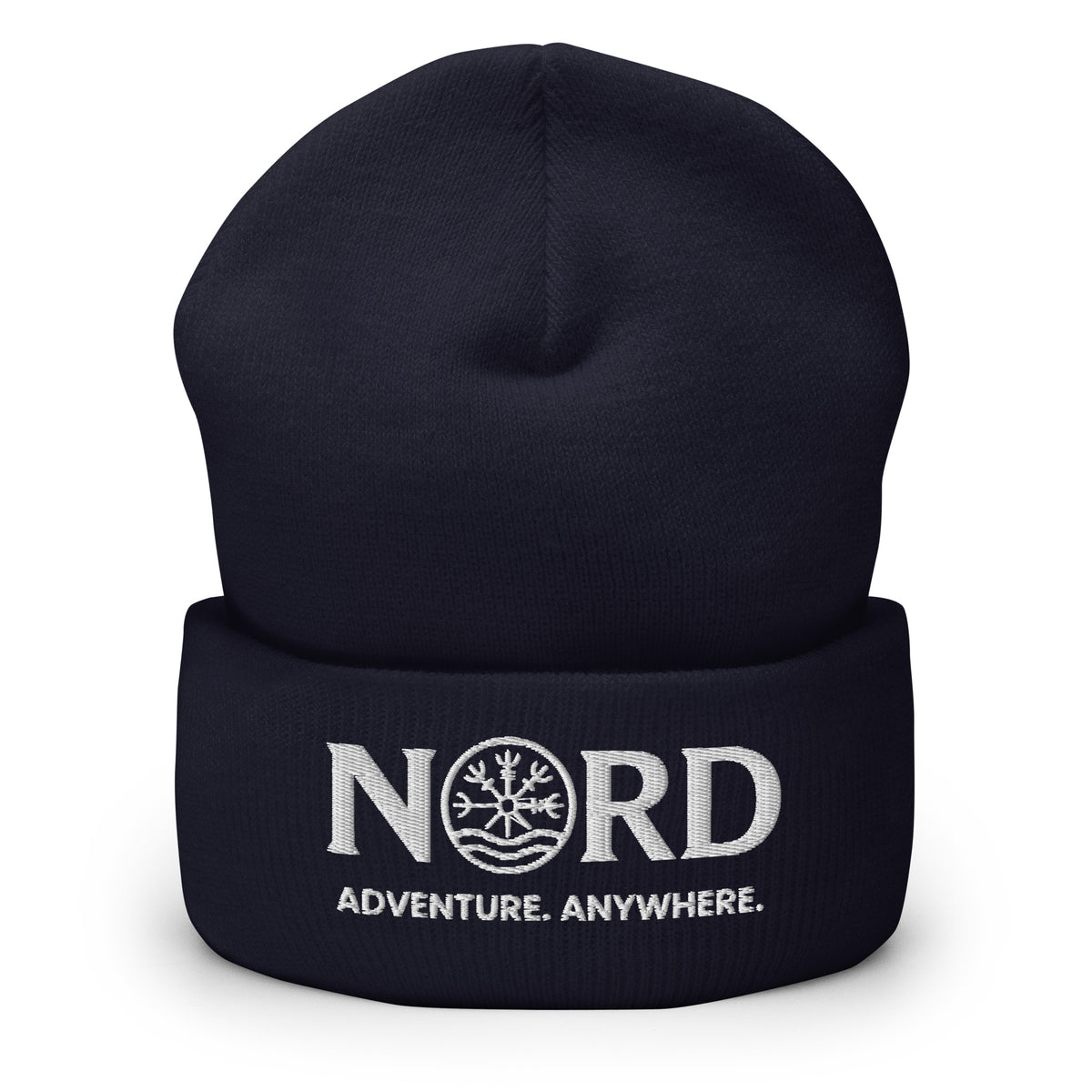 Nord Skadi beanie navy – outdoor adventure beanie with embroidered Nord branding